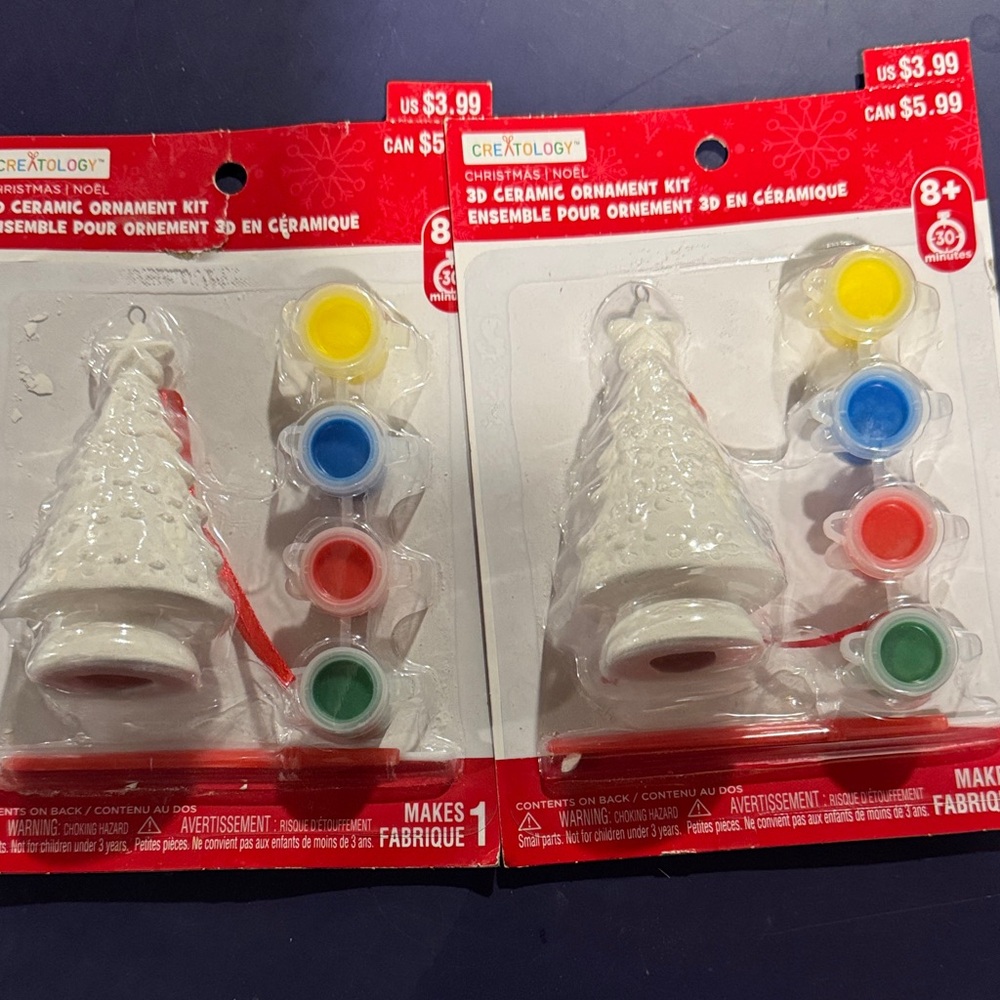 Creatology 3D Ceramic Ornament Kit - White